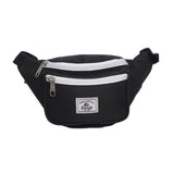 Everest Two-Toned Signature Waist Pack Black / White