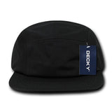 Decky 1000 - 5-Panel Racer Racing Jockey Hat, Camper Cap Performance Mesh
