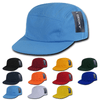 Decky 1000 5 Panel Racer Racing Jockey Hat, Camper Cap Performance Mesh