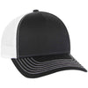 OTTO CAP 102-664 5 Panel Low Profile Mesh Back Trucker Hat, Cotton Twill