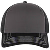 OTTO CAP 102-664 5 Panel Low Profile Mesh Back Trucker Hat, Cotton Twill