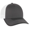 OTTO CAP 102-664 5 Panel Low Profile Mesh Back Trucker Hat, Cotton Twill