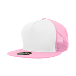 Decky 1040 - 5 Panel High Profile Structured Cotton Blend Trucker Hat