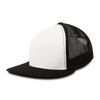 Lot of 12 Decky 5-Panel Trucker Snapback Hats Flat Bill Mesh Caps Bulk
