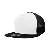 Decky 1040 5 Panel High Profile Structured Cotton Blend Trucker Hat