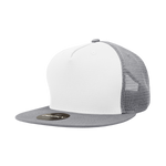 Decky 1040 - 5 Panel High Profile Structured Cotton Blend Trucker Hat