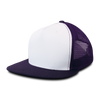 Lot of 6 Decky 5-Panel Trucker Snapback Hats Flat Bill Mesh Caps Bulk