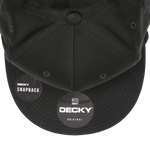 Decky 1041 - Classic Flat Bill Golf Hat with Rope, Snapback - Picture 7 of 50