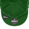 Decky 1041 Classic Flat Bill Golf Hat with Rope, Snapback