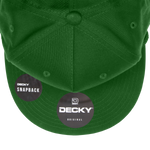 Decky 1041 - Classic Flat Bill Golf Hat with Rope, Snapback - Picture 14 of 50