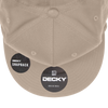 Decky 1041 Classic Flat Bill Golf Hat with Rope, Snapback