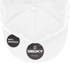 Decky 1041 Classic Flat Bill Golf Hat with Rope, Snapback