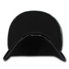 Decky 1045 Plaid Bill Snapback Hat, 6 Panel Flat Bill Cap