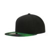 Decky 1045 Plaid Bill Snapback Hat, 6 Panel Flat Bill Cap