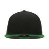 Decky 1045 Plaid Bill Snapback Hat, 6 Panel Flat Bill Cap