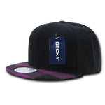 Decky 1045 - Plaid Bill Snapback Hat, 6 Panel Flat Bill Cap - CASE Pricing - Picture 9 of 39