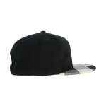 Decky 1045 Plaid Bill Snapback Hat, 6 Panel Flat Bill Cap