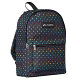 Everest Backpack Book Bag - Back to School Basics - Fun Patterns & Prints Mini Dots