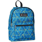 Everest Backpack Book Bag - Back to School Basics - Fun Patterns & Prints Triangles