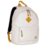 Everest Stylish Vintage Backpack Book Bag Padded Mesh Shoulder Strap Beige