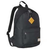 Everest Stylish Vintage Backpack Book Bag Padded Mesh Shoulder Strap Black