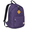 Everest Stylish Vintage Backpack Book Bag Padded Mesh Shoulder Strap Eggplant