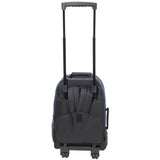 Everest Wheeled Backpack Rolling Carry On Suitcase on Wheels Black