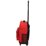 Everest Wheeled Backpack Rolling Carry On Suitcase on Wheels