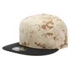 Decky 1047 Digital Camo Snapback Hat, 6 Panel Camouflage Flat Bill Cap