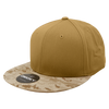 Decky 1047 Digital Camo Snapback Hat, 6 Panel Camouflage Flat Bill Cap