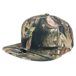 Decky 1047 Digital Camo Snapback Hat, 6 Panel Camouflage Flat Bill Cap
