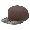 Decky 1047 Digital Camo Snapback Hat, 6 Panel Camouflage Flat Bill Cap