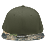 Decky 1047 Digital Camo Snapback Hat, 6 Panel Camouflage Flat Bill Cap - CASE Pricing