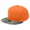 Decky 1047 Digital Camo Snapback Hat, 6 Panel Camouflage Flat Bill Cap