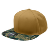 Decky 1047 Digital Camo Snapback Hat, 6 Panel Camouflage Flat Bill Cap