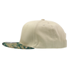 Decky 1047 Digital Camo Snapback Hat, 6 Panel Camouflage Flat Bill Cap