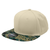 Decky 1047 Digital Camo Snapback Hat, 6 Panel Camouflage Flat Bill Cap