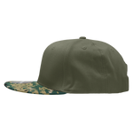 Decky 1047 - Digital Camo Snapback Hat, 6 Panel Camouflage Flat Bill Cap - CASE Pricing - Picture 69 of 148