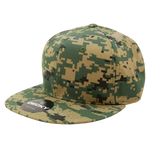 Decky 1047 - Digital Camo Snapback Hat, 6 Panel Camouflage Flat Bill Cap - Picture 71 of 148