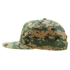 Decky 1047 Digital Camo Snapback Hat, 6 Panel Camouflage Flat Bill Cap
