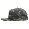 Decky 1047 Digital Camo Snapback Hat, 6 Panel Camouflage Flat Bill Cap