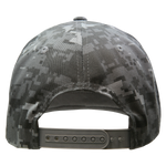 Decky 1047 - Digital Camo Snapback Hat, 6 Panel Camouflage Flat Bill Cap - CASE Pricing - Picture 78 of 148