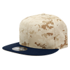 Decky 1047 Digital Camo Snapback Hat, 6 Panel Camouflage Flat Bill Cap