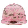 Decky 1047 Digital Camo Snapback Hat, 6 Panel Camouflage Flat Bill Cap