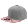 Decky 1047 Digital Camo Snapback Hat, 6 Panel Camouflage Flat Bill Cap