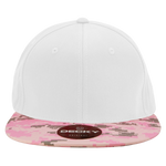 Decky 1047 Digital Camo Snapback Hat, 6 Panel Camouflage Flat Bill Cap - CASE Pricing