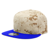 Decky 1047 Digital Camo Snapback Hat, 6 Panel Camouflage Flat Bill Cap