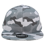 Decky 1047 - Digital Camo Snapback Hat, 6 Panel Camouflage Flat Bill Cap - Picture 116 of 148