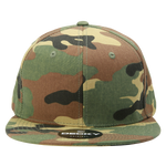 Decky 1047 - Digital Camo Snapback Hat, 6 Panel Camouflage Flat Bill Cap - CASE Pricing - Picture 130 of 148