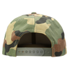 Decky 1047 Digital Camo Snapback Hat, 6 Panel Camouflage Flat Bill Cap